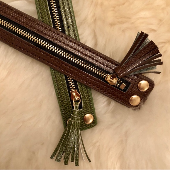 Becca Vegan Snakeskin Cuff - Picture 2 of 5